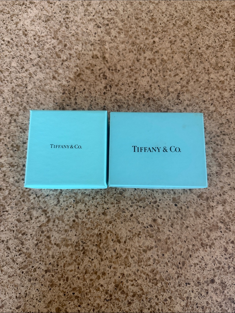 Tiffany & Co. Robin's Egg Blue Jewelry Boxes - Set of 2